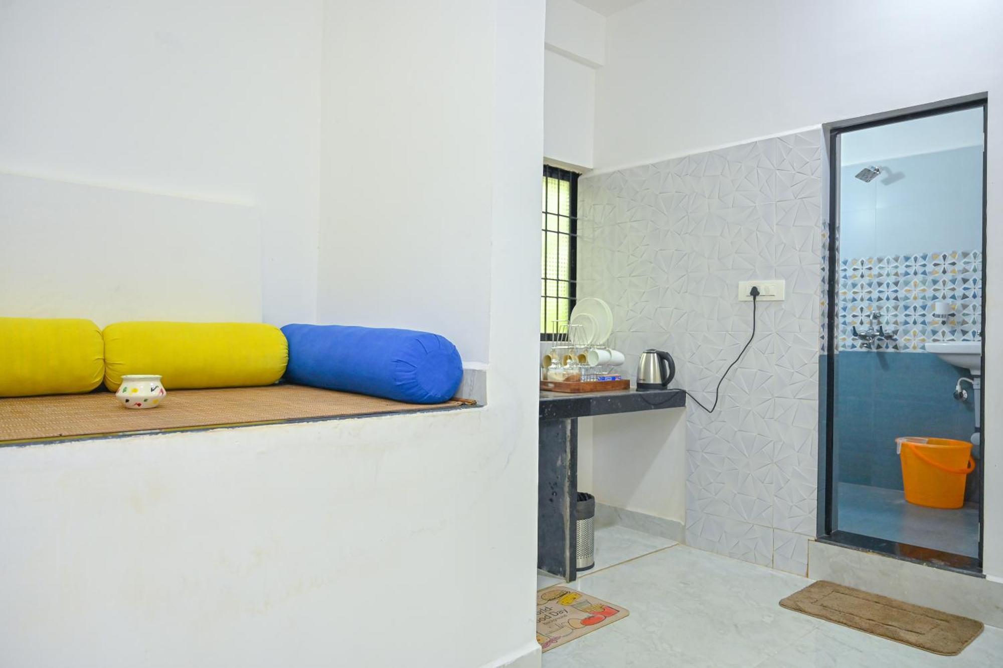 Shell House - Private Stay With Garden View In Arambol Mandrem Exterior foto